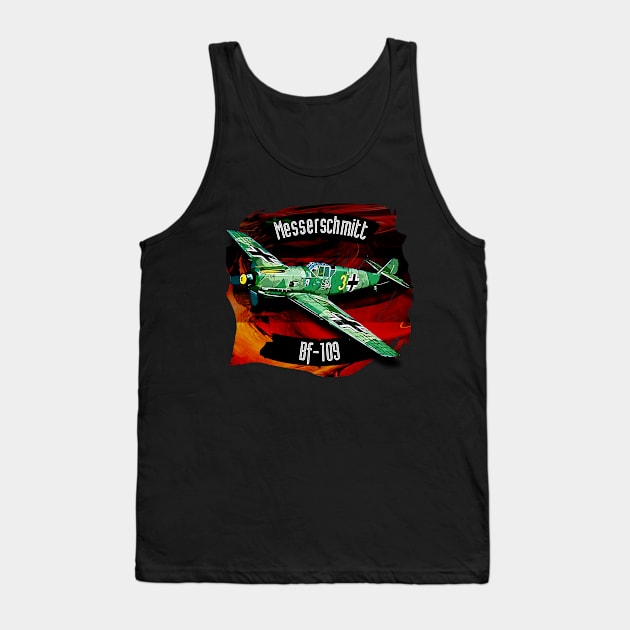 Messerschmitt BF-109 Tank Top by aeroloversclothing